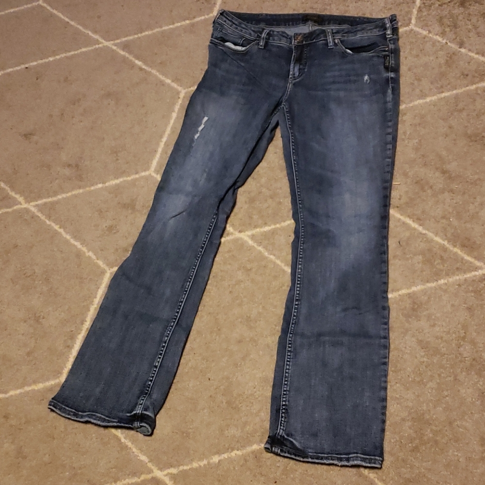 Silver Aiko Slim Boot 32/33